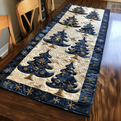 Arctic Trees Quilted Table Runner NCU0NTV325