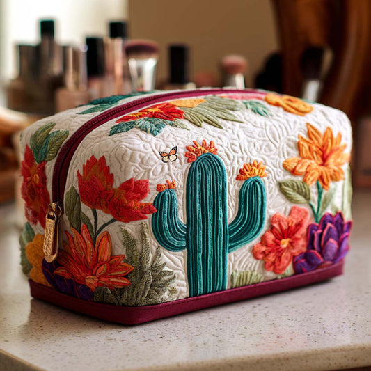 Arizona Bloom Quilted Makeup Bag NCU0NNT2423