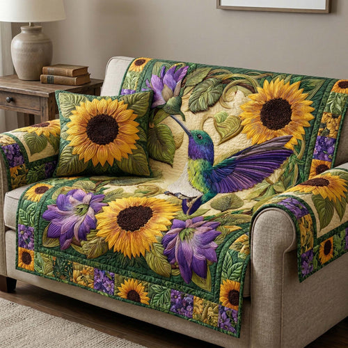 Artisan Wing Serenity Quilted Sofa Cover NCU0DQQ0506