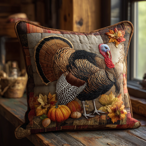 Autumn Strut Quilted Pillow Case NCU0DV1051