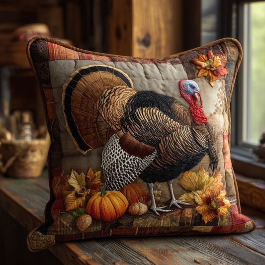 Autumn Strut Quilted Pillow Case NCU0DV1051