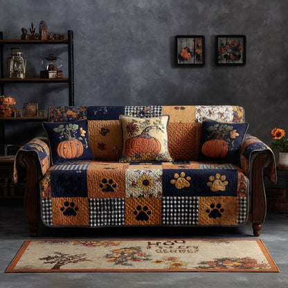 Autumn Acres Quilted Sofa Cover NCU0PTT3203