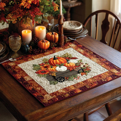 Autumn Bless Quilted Table Topper NCU0NTV210