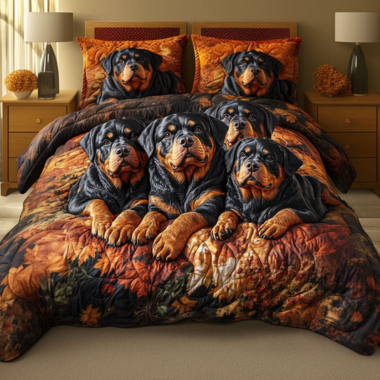 Autumn Bond 3-Piece Quilted Bedding Set NCU0NNT752