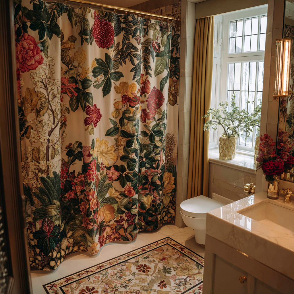 Autumn Botanica Shower Curtain NCU0LDH557