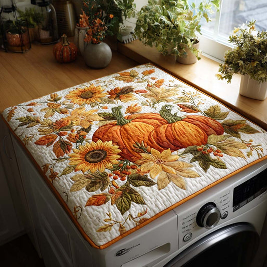 Autumn Breeze Fields Quilted Washer and Dryer Cover NCU0NTD053