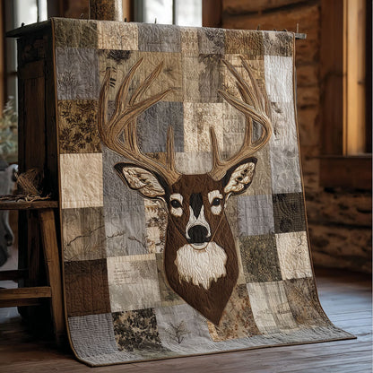 Autumn Buck Quilted Blanket NCU0NNT2781