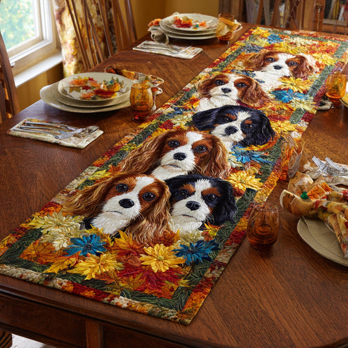 Autumn Cavalier Quilted Table Runner NCU0HNH541