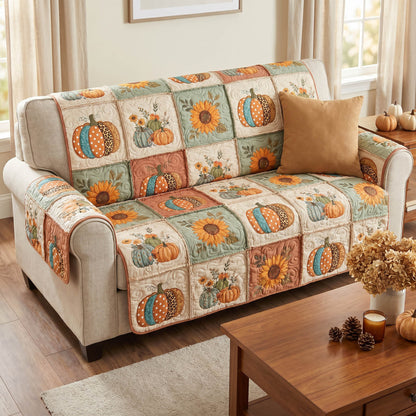 Autumn Cottage Quilted Sofa Cover NCU0NTD2011