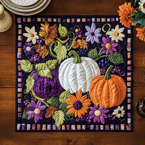 Autumn Dreams Quilted Table Topper NCU0NNT1037