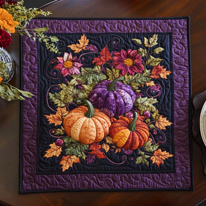 Autumn Garden Glow Quilted Table Topper NCU0NNT986
