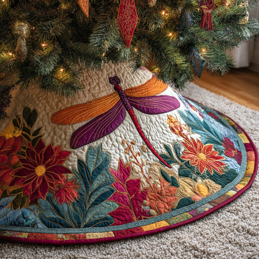 Autumn Glide Christmas Quilted Tree Skirt NCU0PVL754