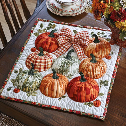 Autumn Glow Charm Quilted Table Topper NCU0NNT1021