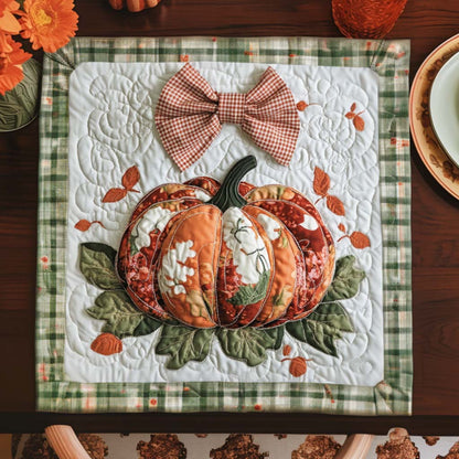 Autumn Golden Lane Quilted Table Topper NCU0NNT1022