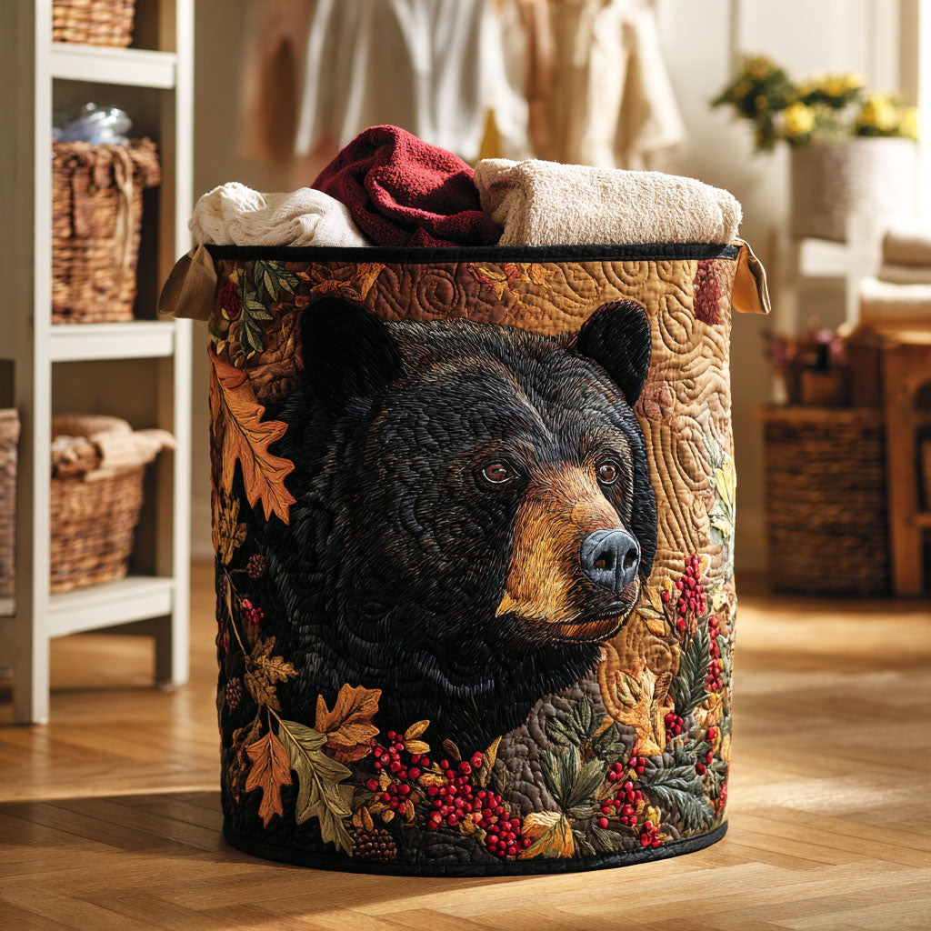 Autumn Guardian Quilted Laundry Basket NCU0NTV403
