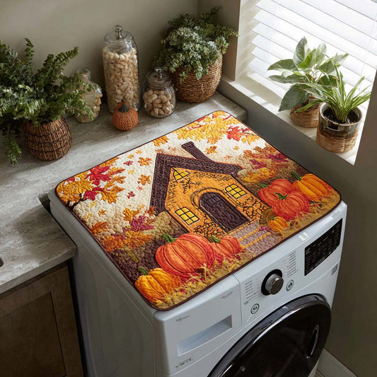 Autumn Harvest Glow Quilted Washer and Dryer Cover NCU0NTD049