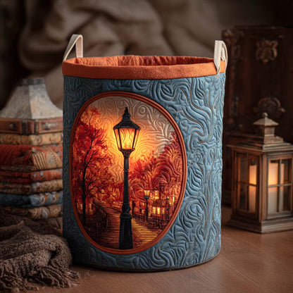 Autumn Illume Quilted Laundry Basket NCU0NXD026
