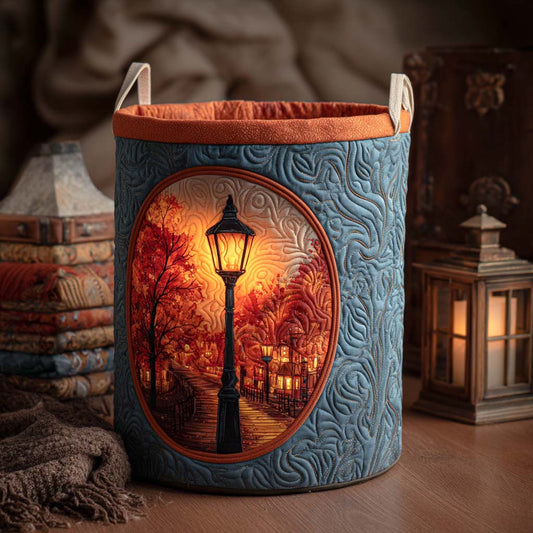 Autumn Illume Quilted Laundry Basket NCU0NXD026
