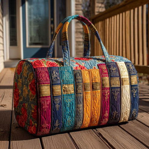 Autumn Pages Quilted Duffle Bag NCU0DDK2469