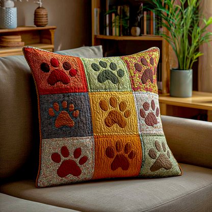 Autumn Patch Quilted Pillow Case NCU0NXD1297