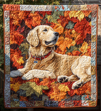 Autumn Retriever Moments Quilted Blanket NCU0PT490