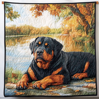Autumn River Guardian Quilted Blanket NCU0NNT760