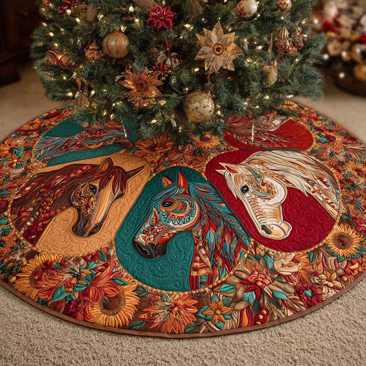 Autumn Run Quilted Tree Skirt NCU0NXD652