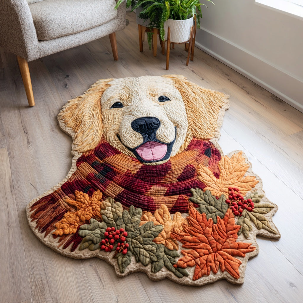 Autumn Scarf Friend Custom Shape Area Rug NCU0PVL869