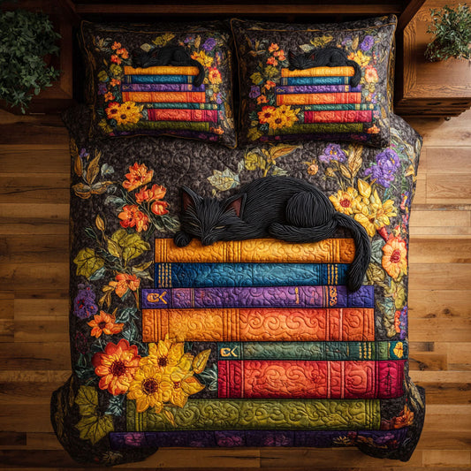 Autumn Spell 3-Piece Quilted Bedding Set NCU0NTV231