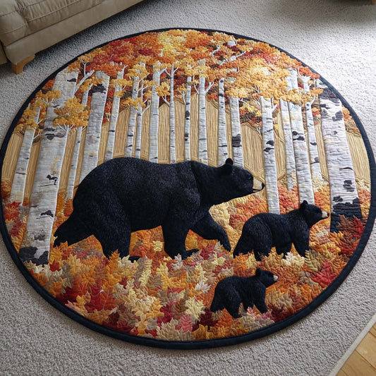 Autumn Stroll Quilted Round Mat NCU0NNT2091