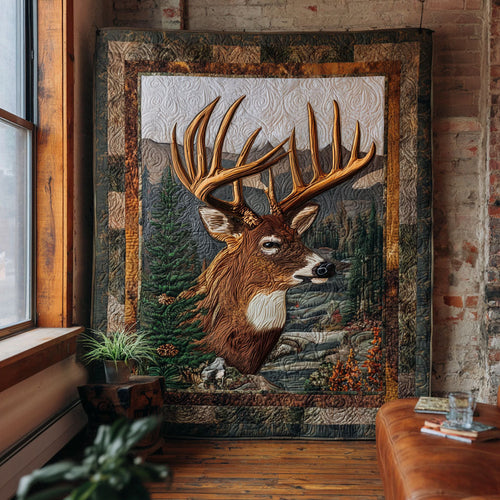 Autumn Trail Quilted Blanket NCU0PTT1965