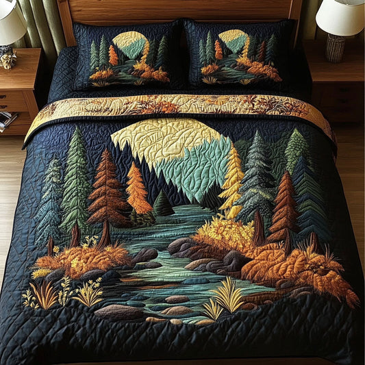 Autumn Tranquility Duvet Cover Set NCU0NNT558