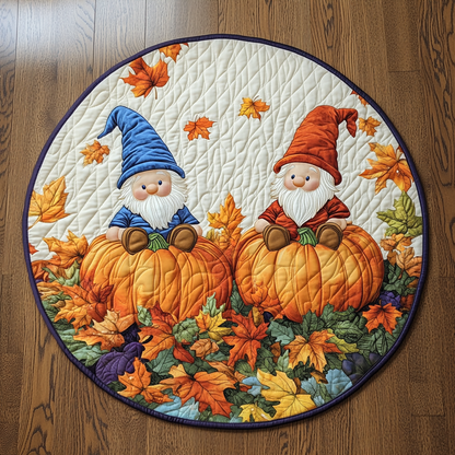 Autumn Treasures Quilted Round Mat NCU0TL1366