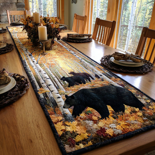 Autumn Watch Quilted Table Runner NCU0DV1034