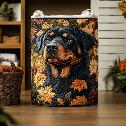 Autumn Watcher Quilted Laundry Basket NCU0NXD584