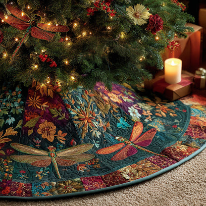 Autumn Wings Christmas Quilted Tree Skirt NCU0PVL759