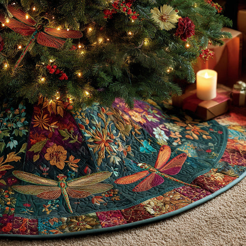 Autumn Wings Christmas Quilted Tree Skirt NCU0PVL759