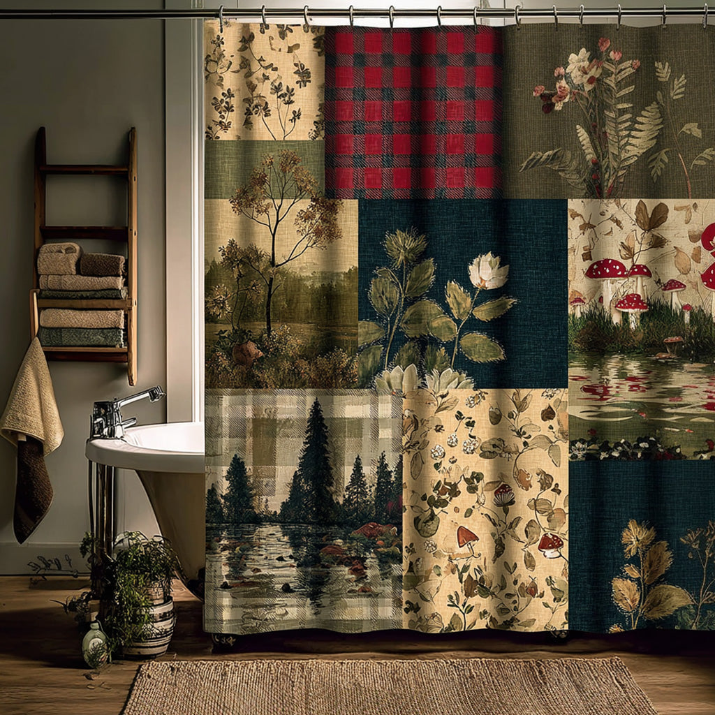Autumn Woods Shower Curtain NCU0LDH434