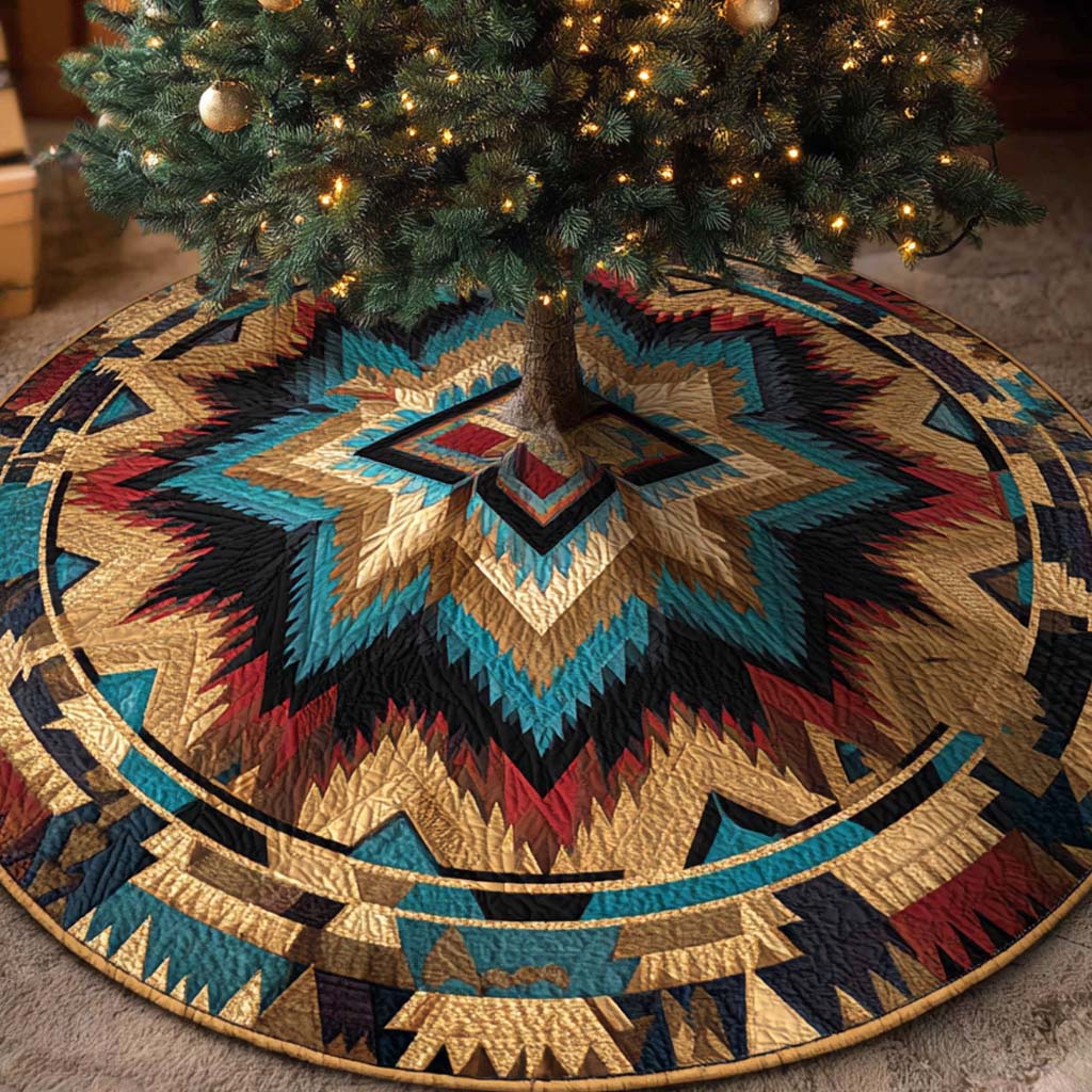 Native Quilted Tree Skirt NCU0QN069