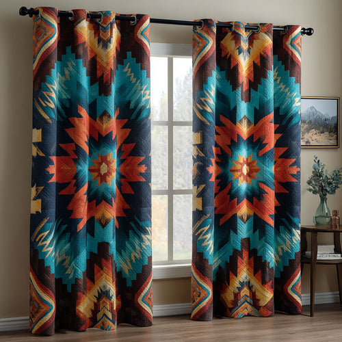 Aztec Sunset Shower Curtain NCU0DDK2559