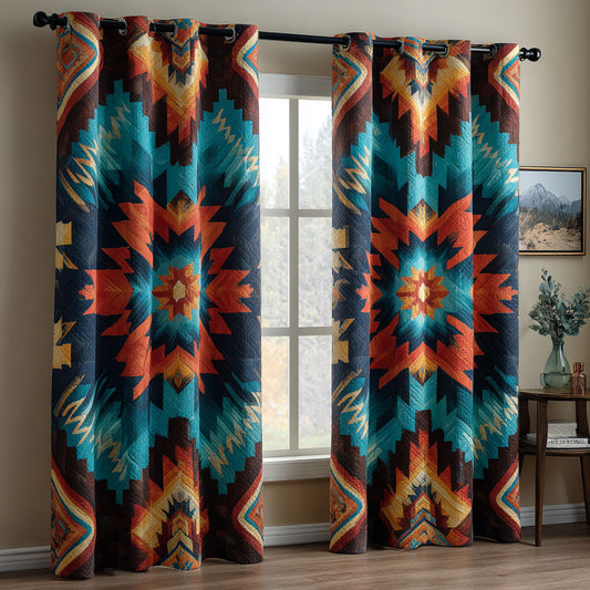 Aztec Sunset Shower Curtain NCU0DDK2559