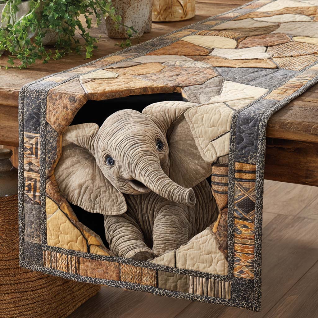 Baby Bloom Quilted Table Runner NCU0NXD598