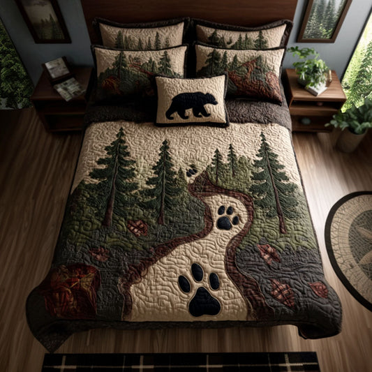 Backcountry Steps 3-Piece Quilted Bedding Set NCU0PTT2680