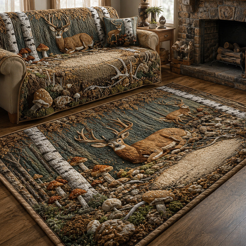 Backwoods Buck Area Rug NCU0PTT2435