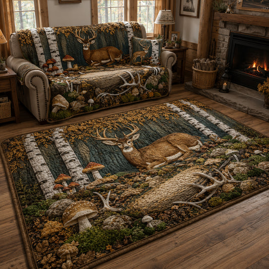 Backwoods Buck Area Rug NCU0PTT2435