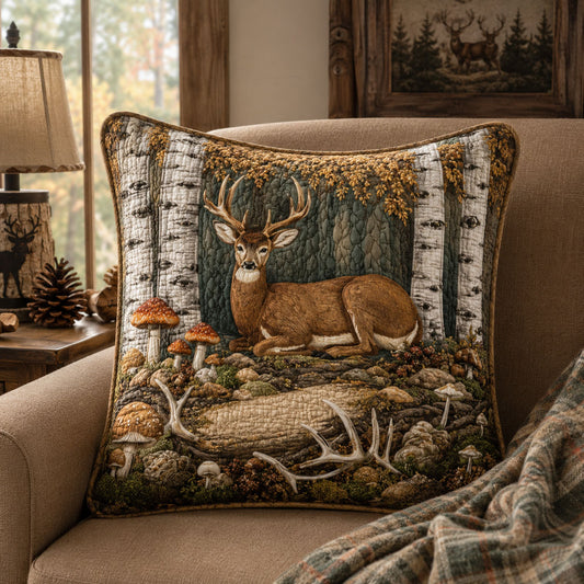 Backwoods Buck Quilted Pillow Case NCU0PTT2435