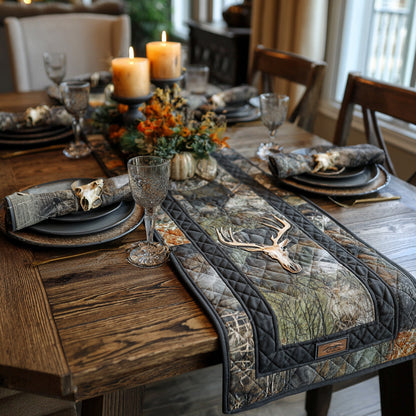 Backwoods Spirit Quilted Table Runner NCU0PTT2011