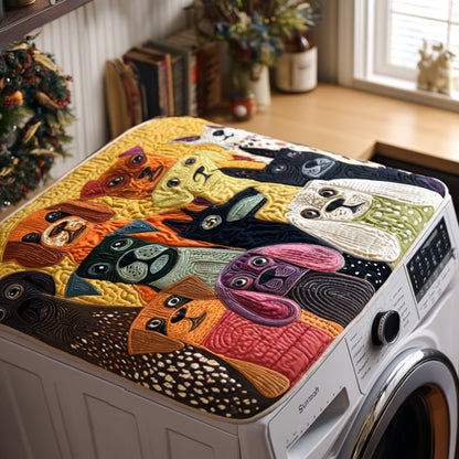 Barkside Magic Quilted Washer and Dryer Cover NCU0PTT1429