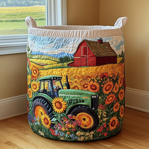 Barn Horizon Quilted Laundry Basket NCU0PVL661