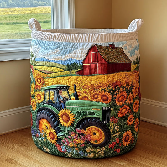 Barn Horizon Quilted Laundry Basket NCU0PVL661